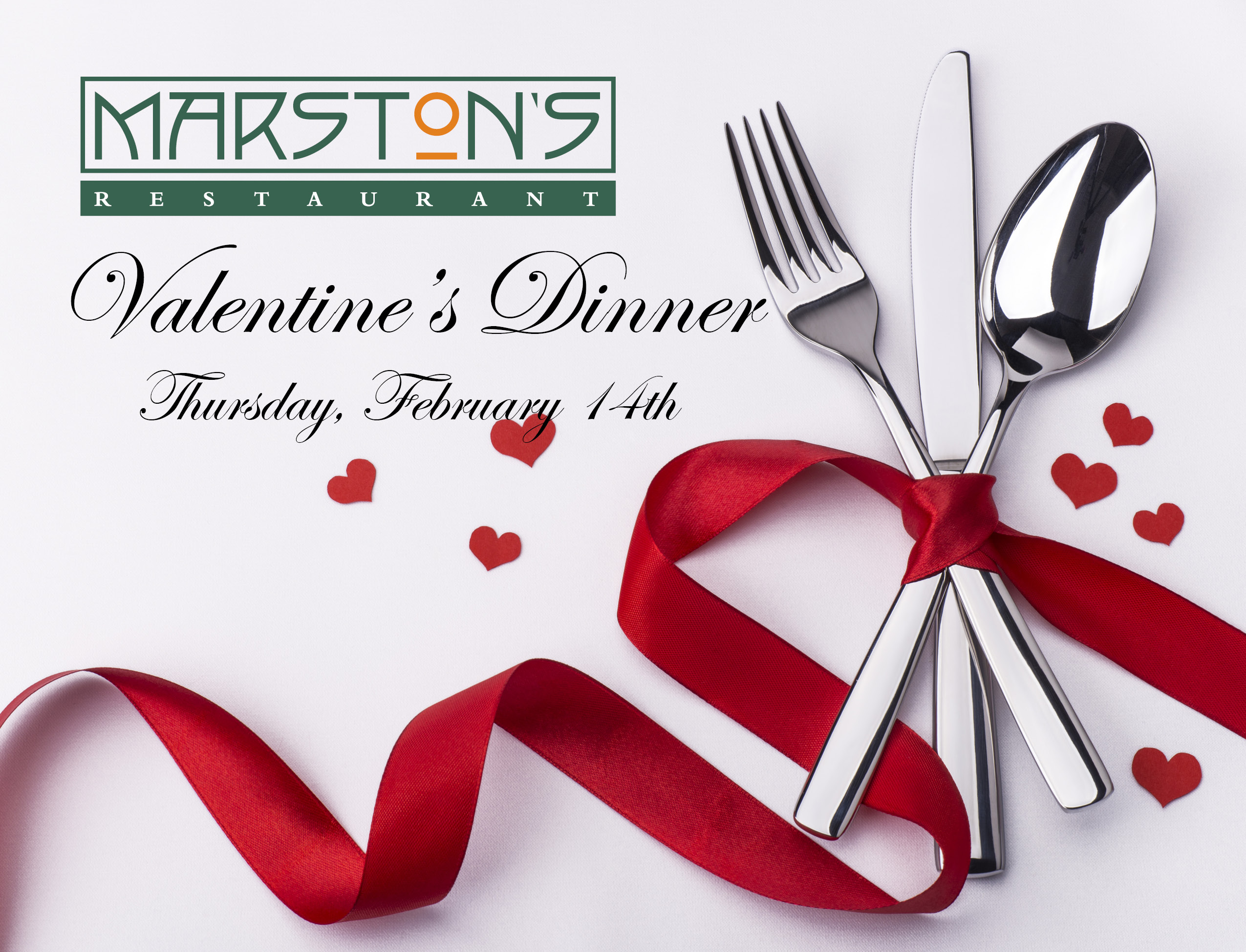 Valentine's Dinner Thursday, February 14th